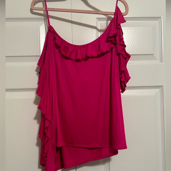 Anthropologie asymmetrical cami, never worn, XL - Picture 4 of 8